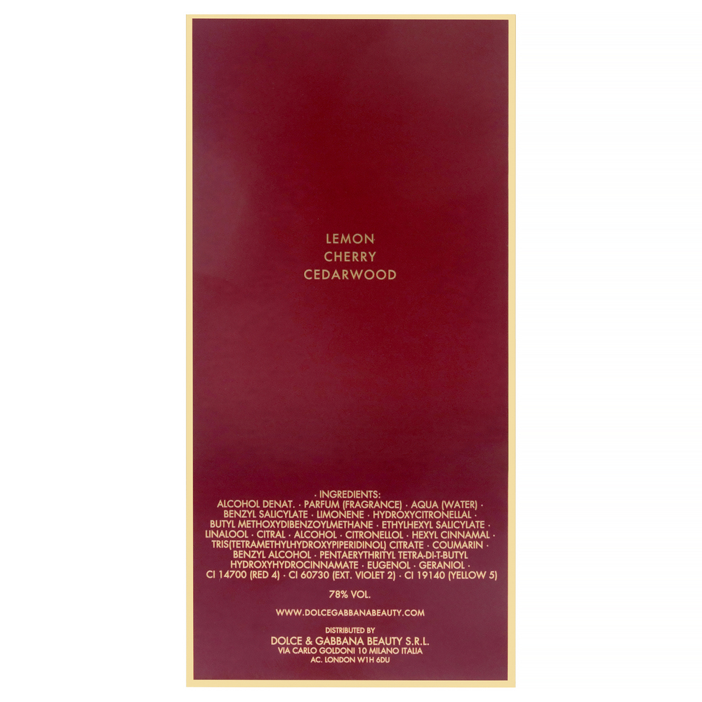 Q by Dolce and Gabbana for Women - 3.3 oz EDP Spray - Picture 7 of 8